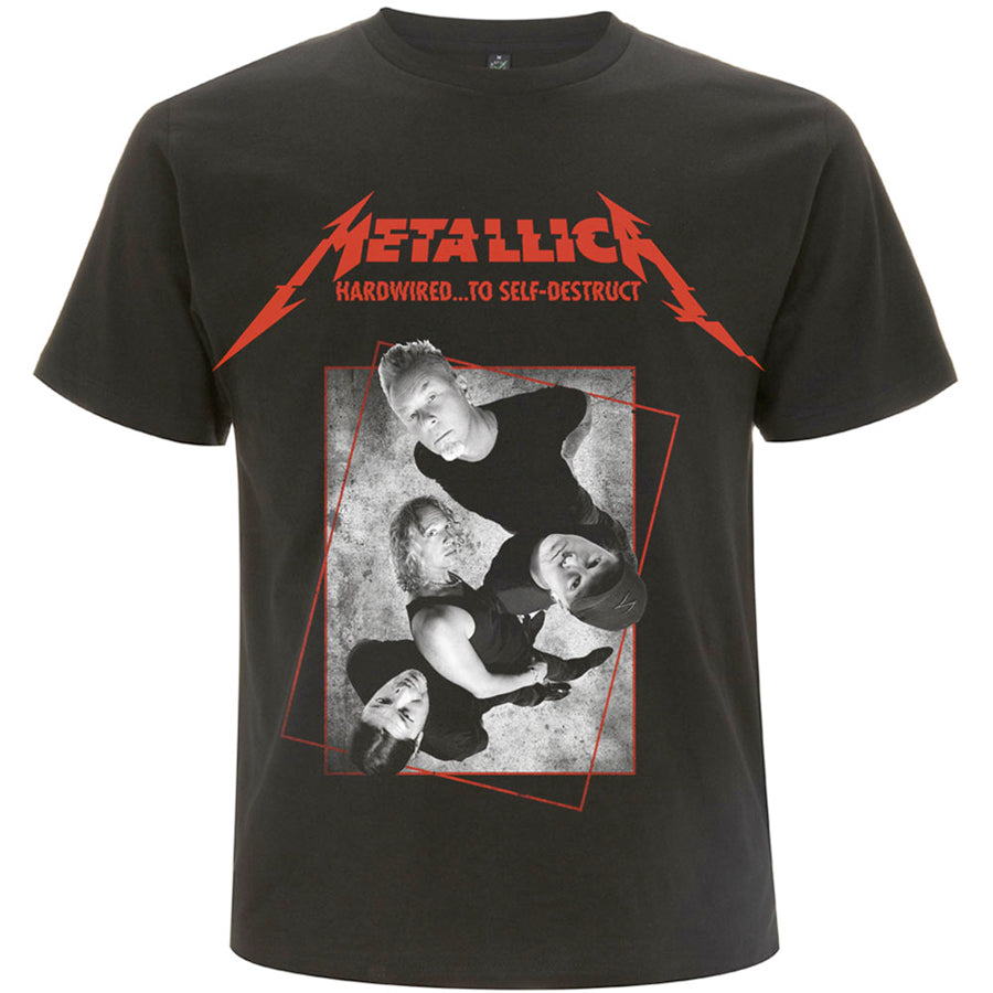 Metallica - Hardwired Band Concrete - Black t-shirt – burning airlines