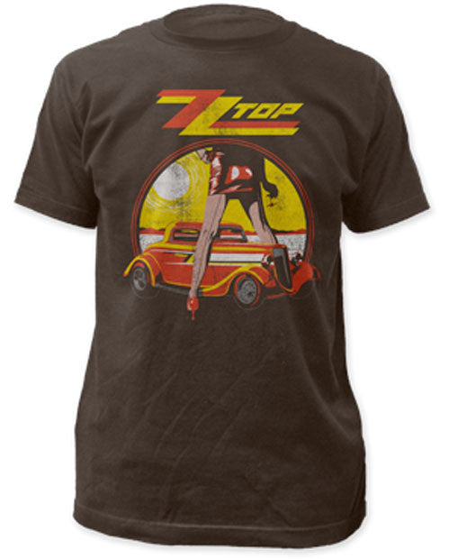 ZZ Top Legs Coal Lightweight t-shirt