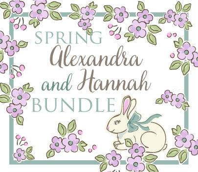 Bunnies Alexandra & Floral Hannah Bundle *preorder