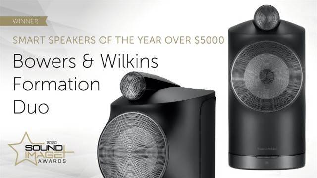 B&W Formation Duo win Smart Speakers of the Year 2020