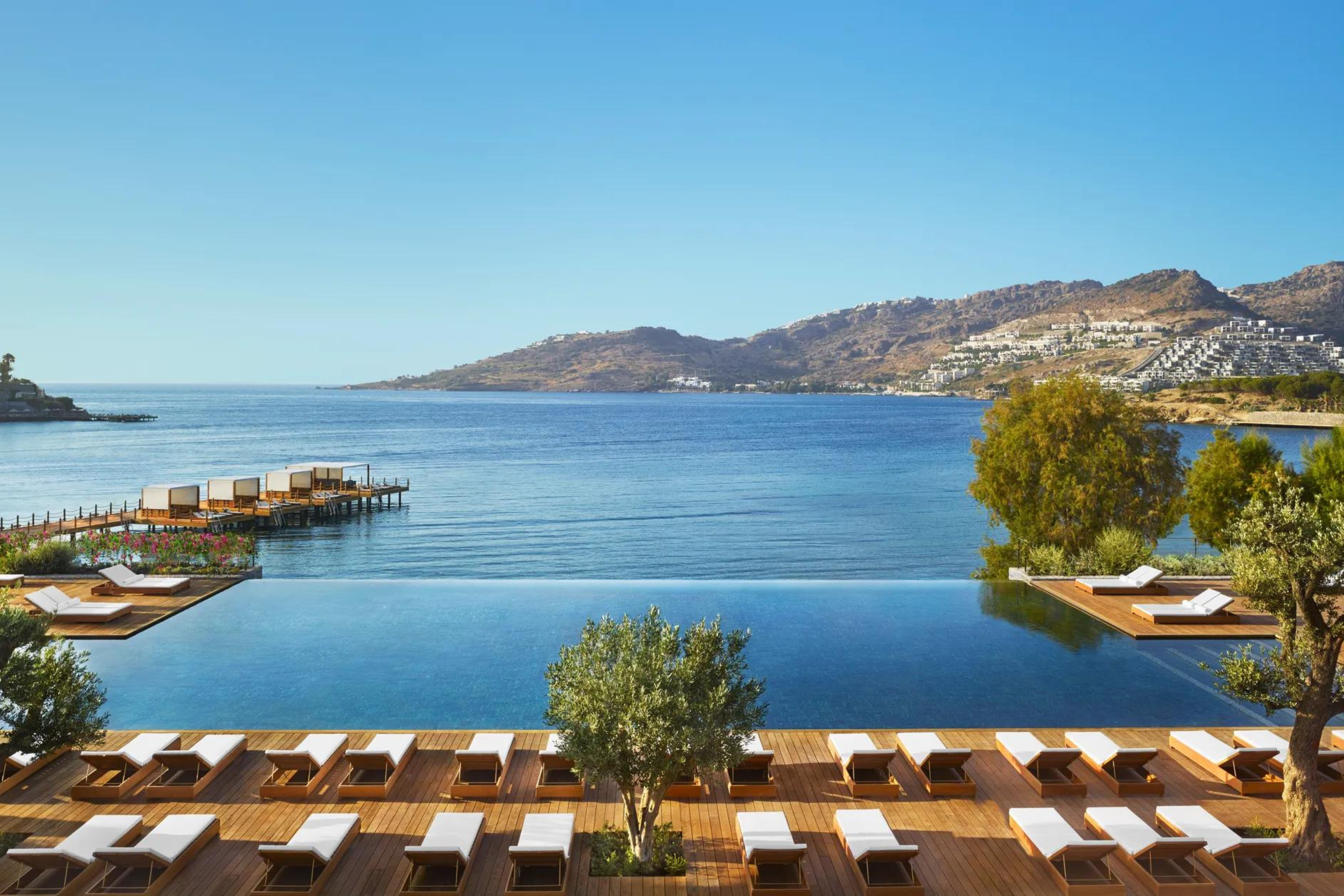 The Bodrum Edition, a boutique luxurious hotel in Turkey along the water