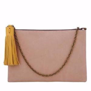 tan chain bag