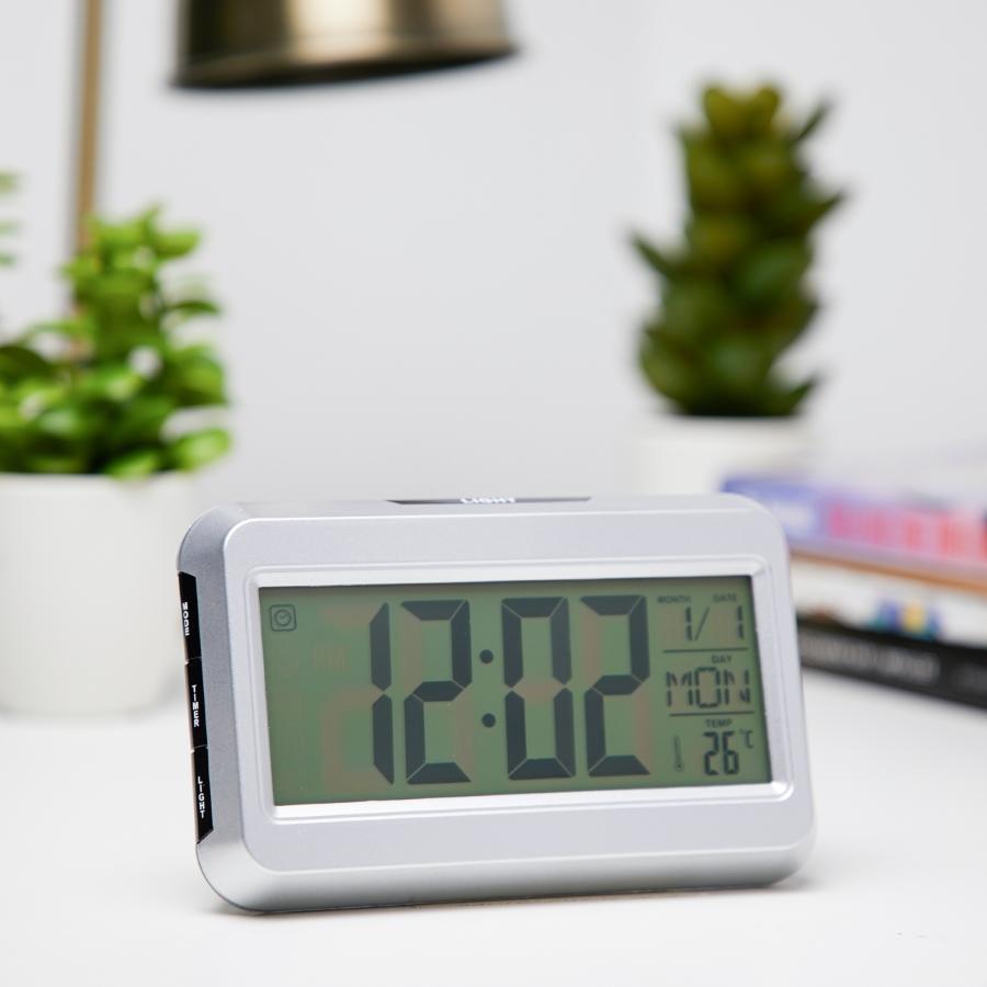 Digital alarm clock with timer and stopwatch 60.2014