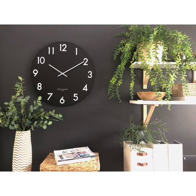 Checkmate Belton Mains Powered LED Calendar Temp Wall Clock – Oh Clocks