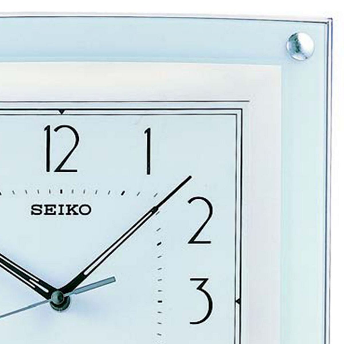 Buy Seiko Milan Square Wall Clock 32cm Online – Oh Clocks