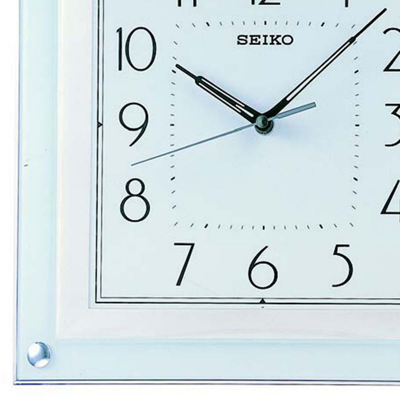 Buy Seiko Milan Square Wall Clock 32cm Online – Oh Clocks