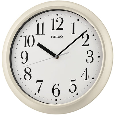 Buy Seiko Wilson Wall Clock Metallic Black 33cm Online – Oh Clocks