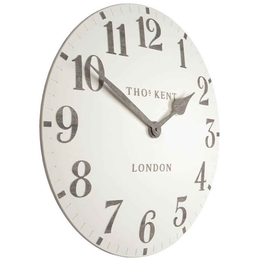 Thomas Kent Arabic Large Wall Clock Lichen Green – Beaumonde