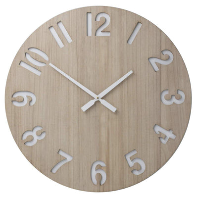 Toki Henrik Wall Clock Light Brown 60cm 23004N 1
