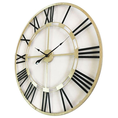 Aura Floating Roman Numeral Wall Clock, 80cm, Oh Clocks