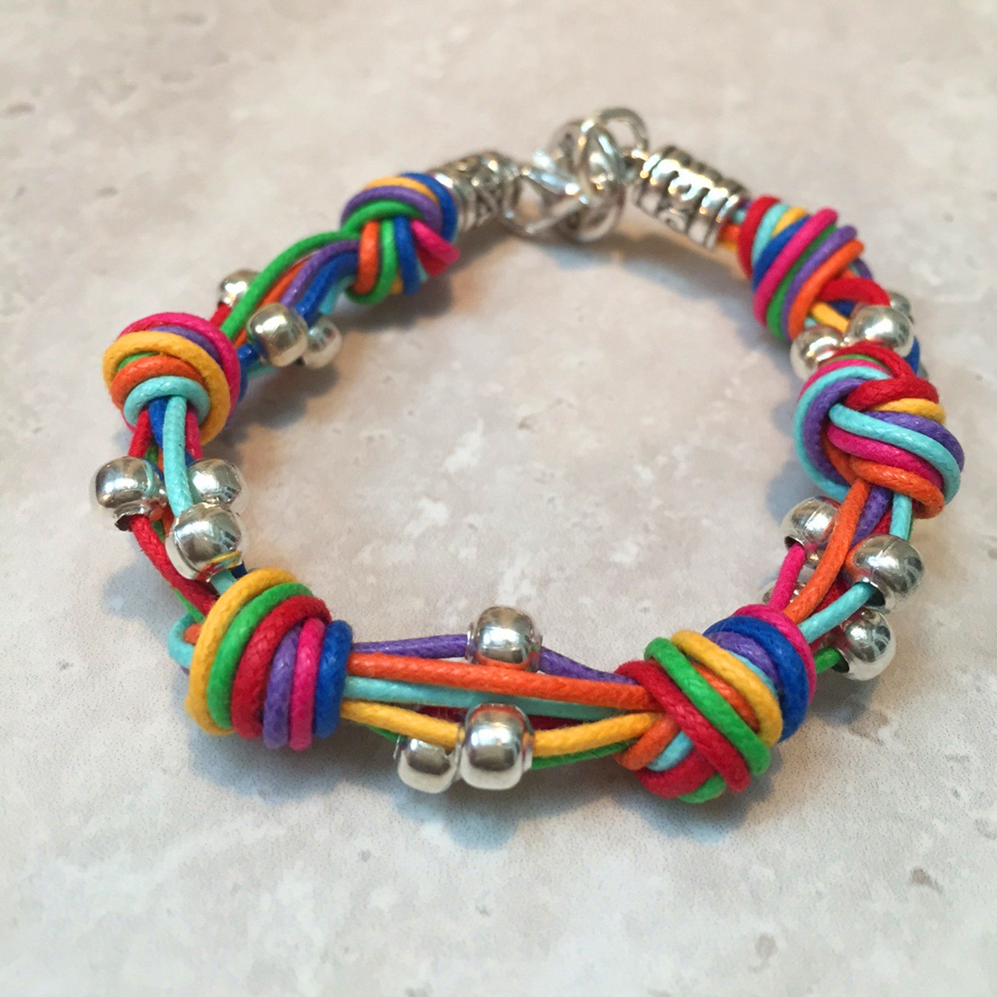 multi coloured bracelet