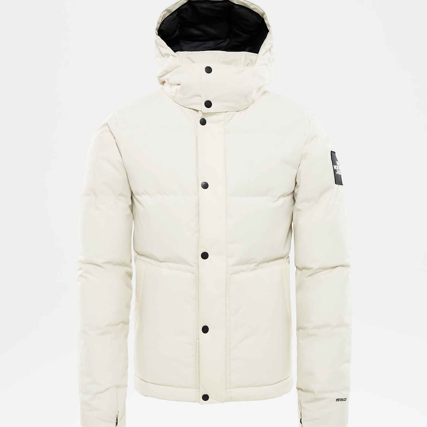 the north face box canyon jacket white