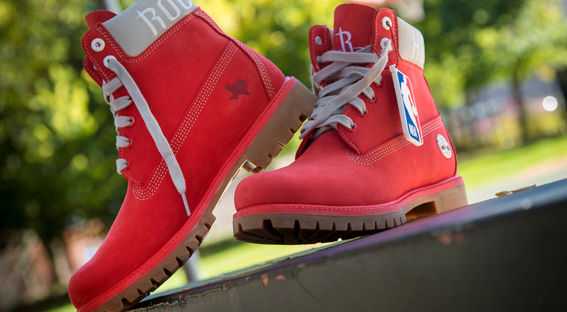 rockets timberland boots