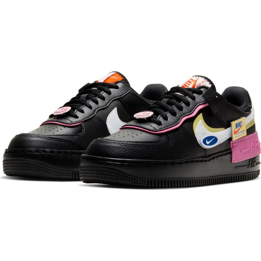 nike nsw air force 1 shadow black