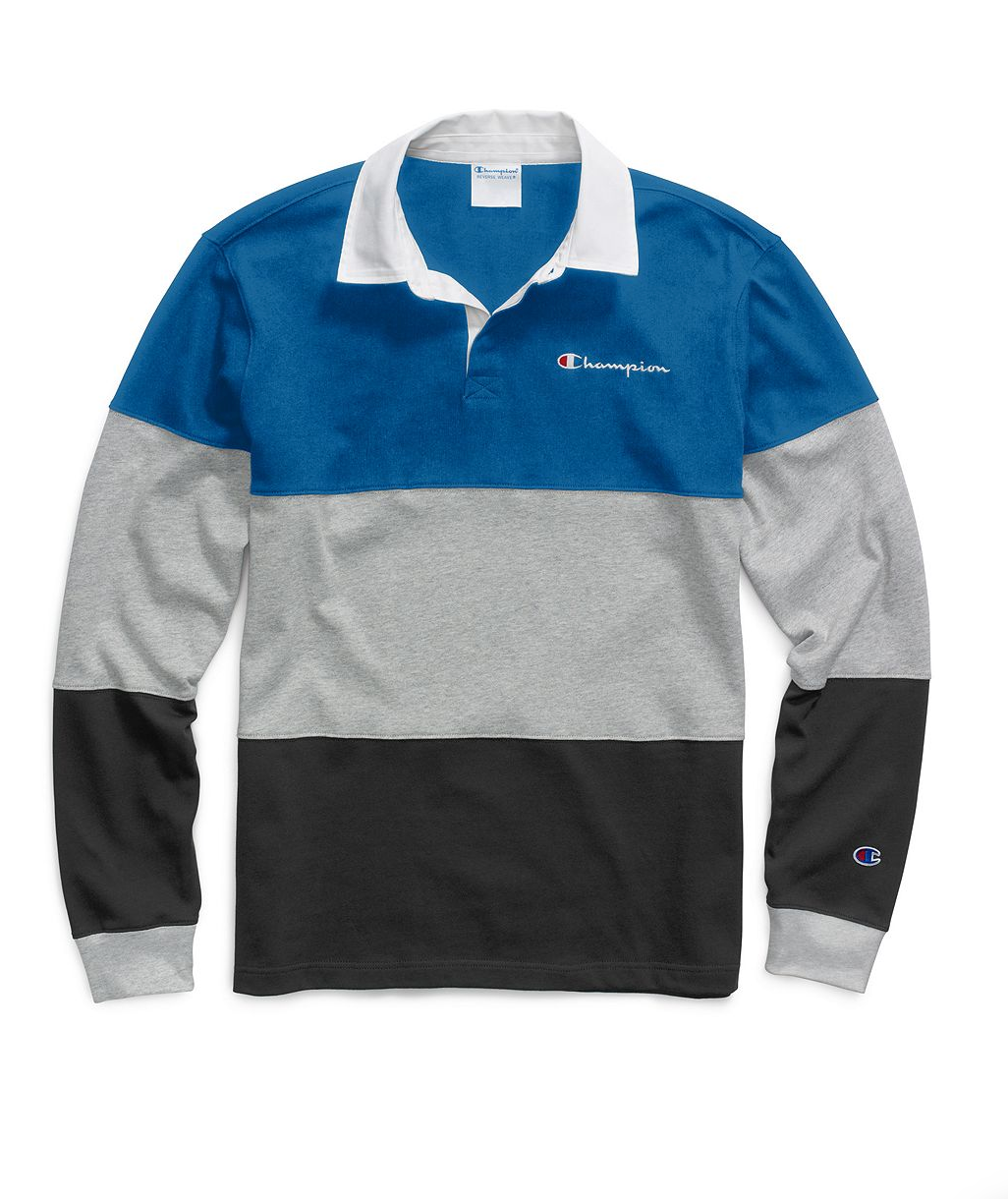 Men's Colorblock Rugby Shirt 