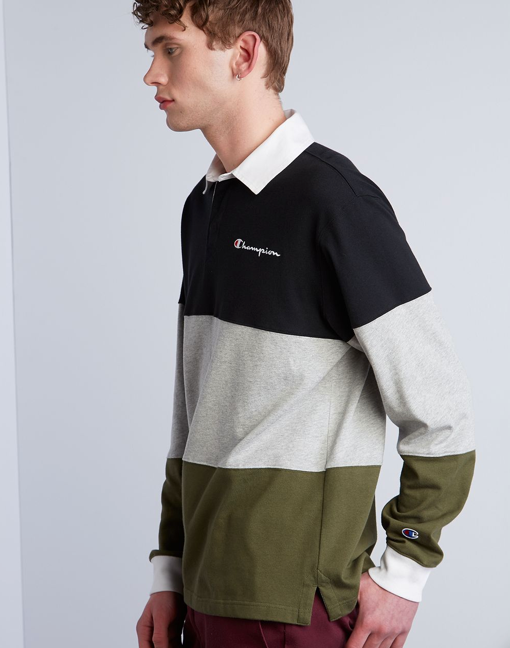 champion colorblock shirt