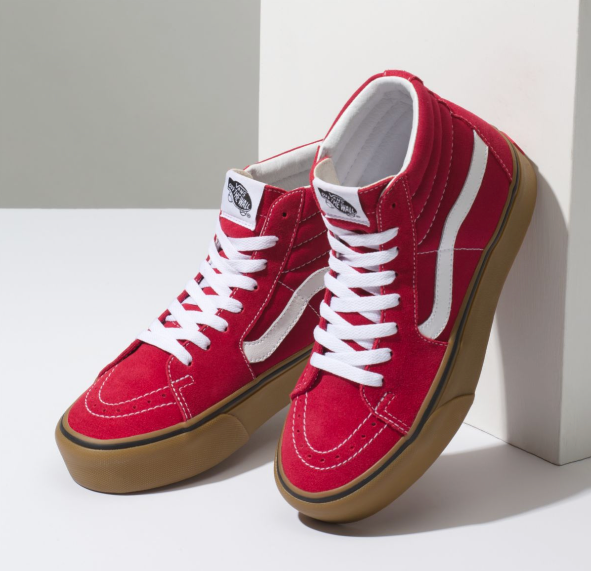 vans gum sk8 hi platform