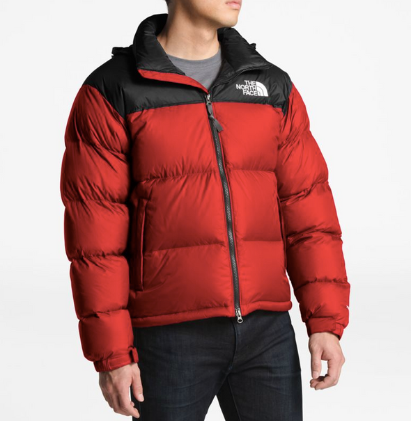 Look yarraville the north face 1996 retro nuptse jacket tnf red wear ...