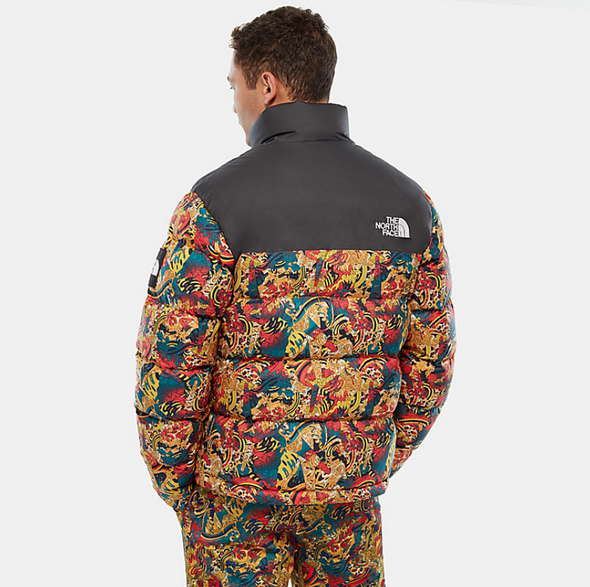 the north face 1992 paisley nuptse