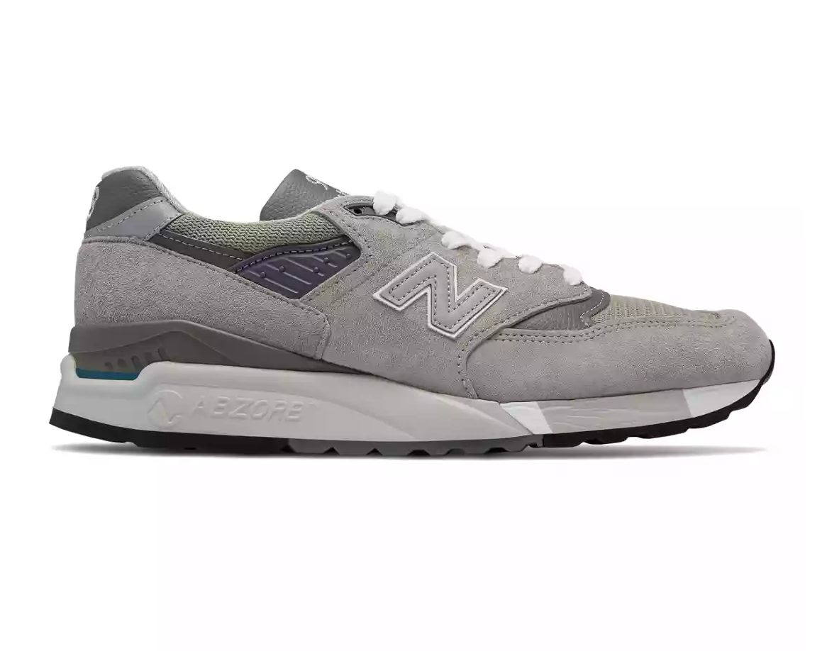 new balance 998 grey made in usa