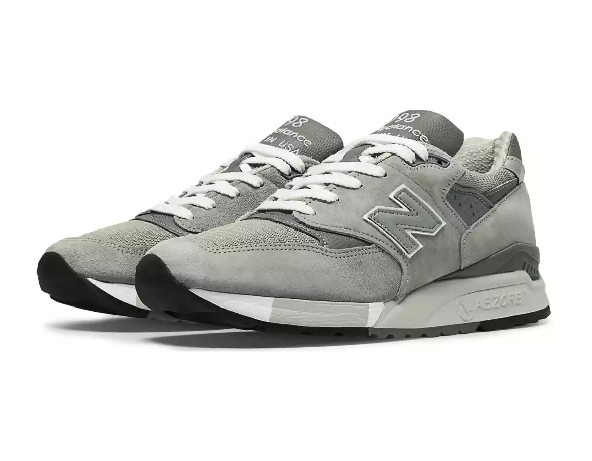 new balance grey 998