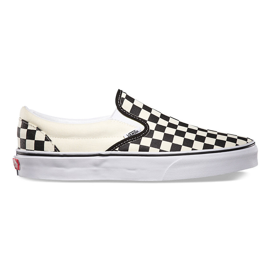 checker print vans