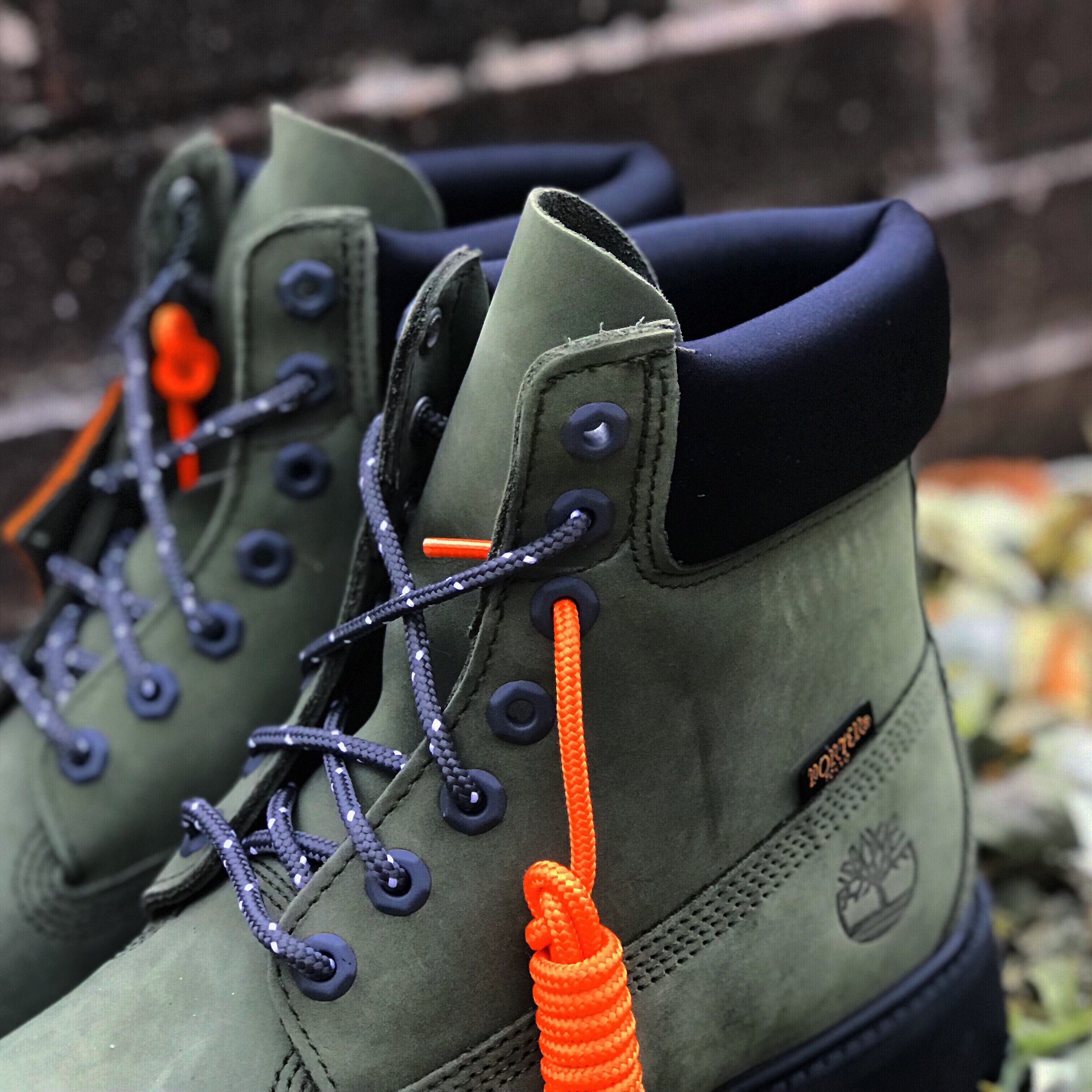 light green timberland boots