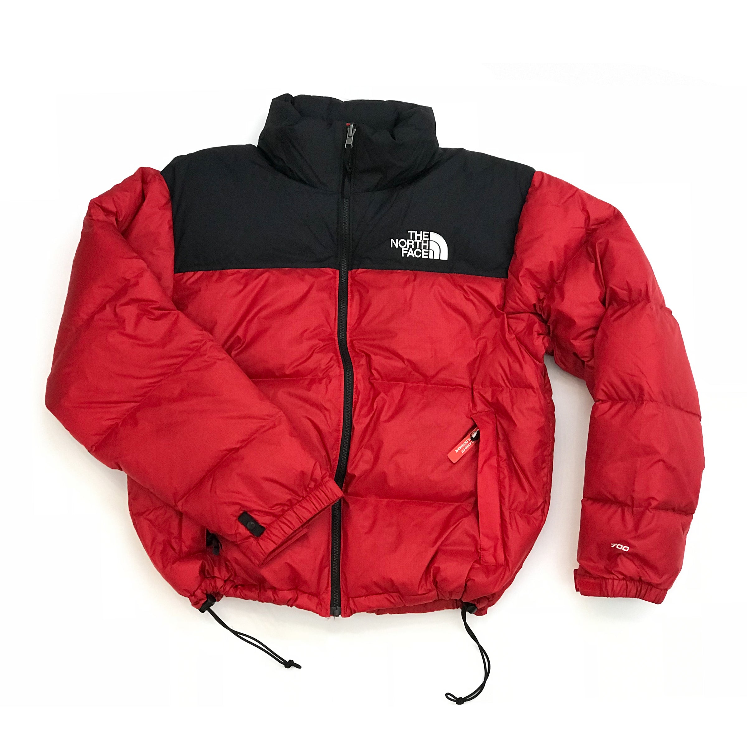 north face nuptse 1996 red 