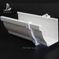 pvc plastic gutter with cradle sgutter hanger