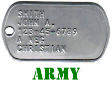 red dog tags military meaning