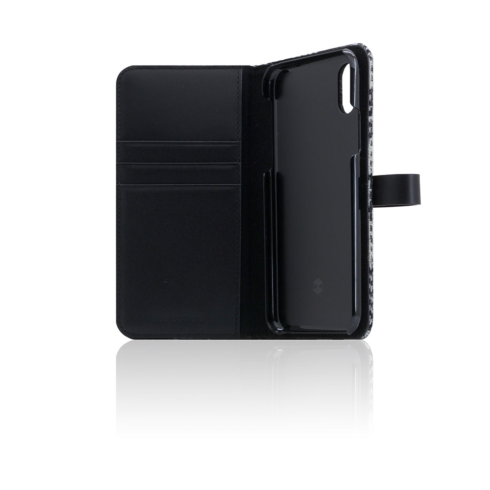 rotatie verbrand voorzichtig D5 Special Edition X Harris Tweed Case for iPhone X W.Black l SLG DESIGN