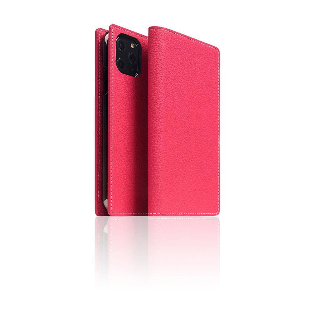 D8 Full Grain Leather Case for iPhone 11 Pro Pink Rose