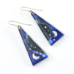 Paint Glass Earrings