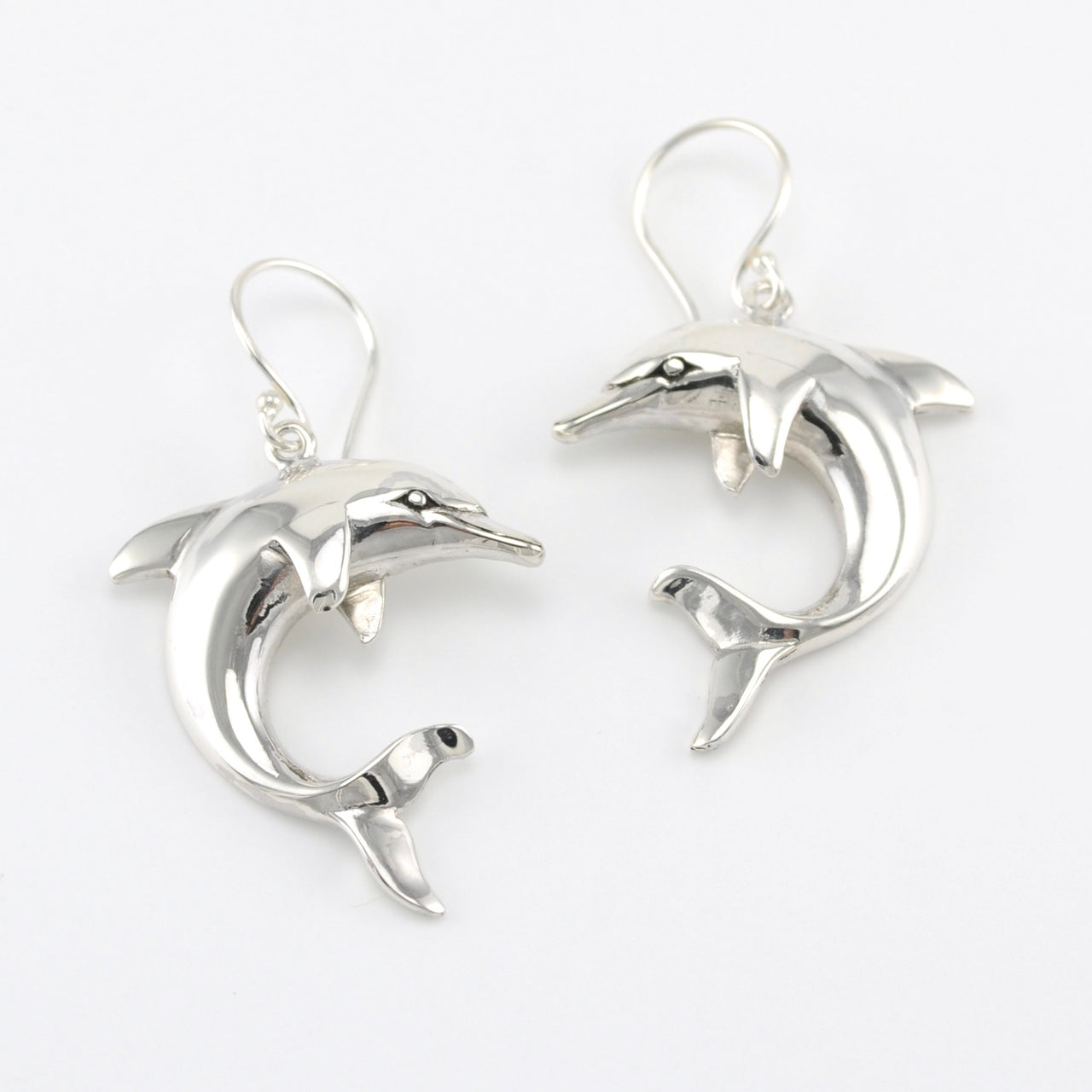 Sterling Silver Mermaid Small Dangle Earrings
