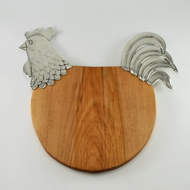 rooster cutting board