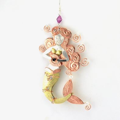 Tahitian Pearl Mermaid Ornament