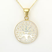 Alchemía Mother of Pearl Tree of Life Pendant
