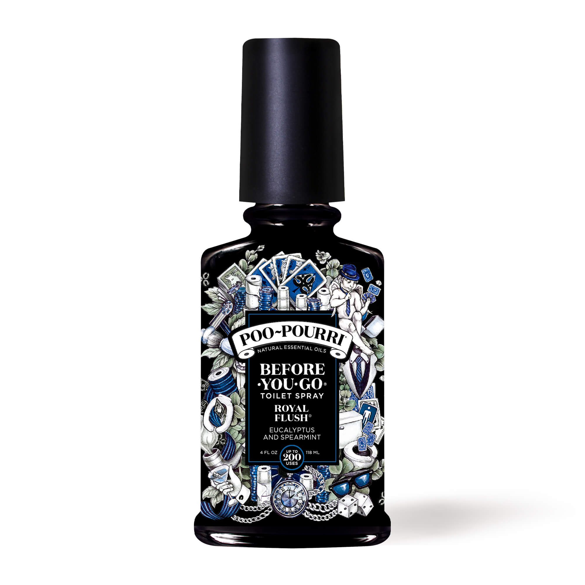 Poo-Pourri Before-You-Go Royal Flush Toilet Spray, 2 fl oz - City