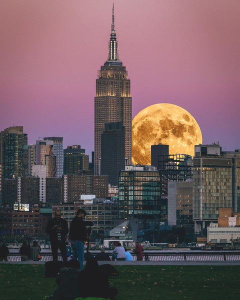 supermond, mond in new york