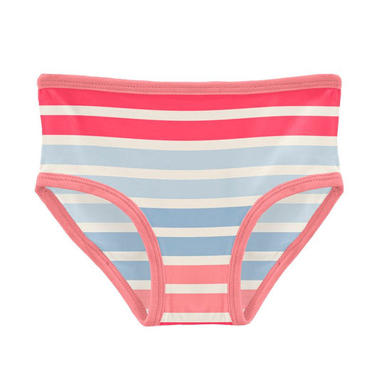 Kickee Pants Girl's Underwear: Jingle Bell Stripe – Bellies to