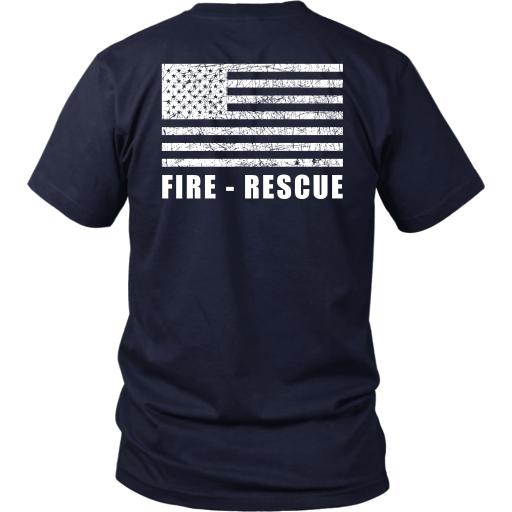 Fire Rescue Duty Shirt – Thin Line Style