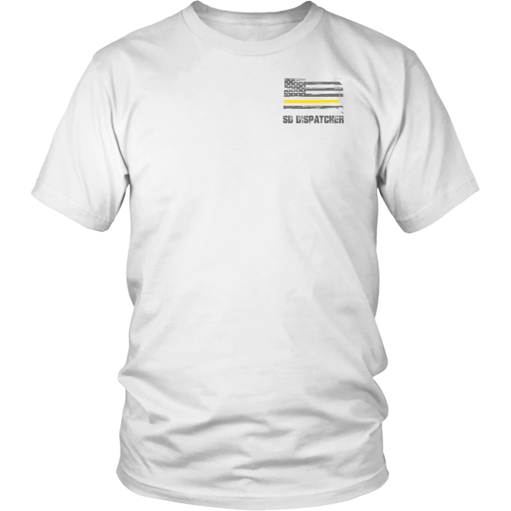 South Dakota Dispatcher Thin Gold Line Shirt – Thin Line Style