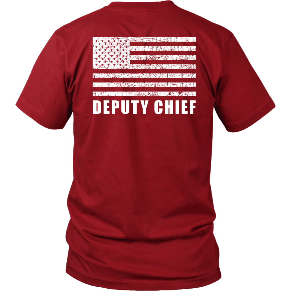Fire Rescue Deputy Chief Duty Shirt – Thin Line Style