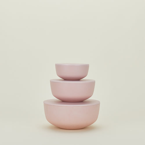 Hawkins New York Essential Mixing Bowls, Set of 3 - Blush