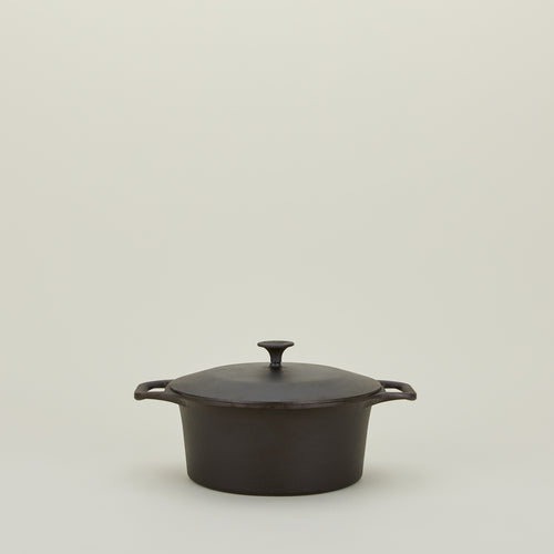 Milo Enameled Cast Iron Dutch Oven - Light Grey