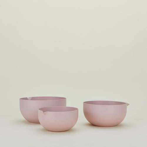 Hawkins New York Set of 3 Essential Lidded Bowls in Blush