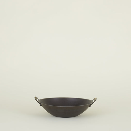 Netherton Foundry - Spun Iron - 11 Wok - Flat Bottom – Strata