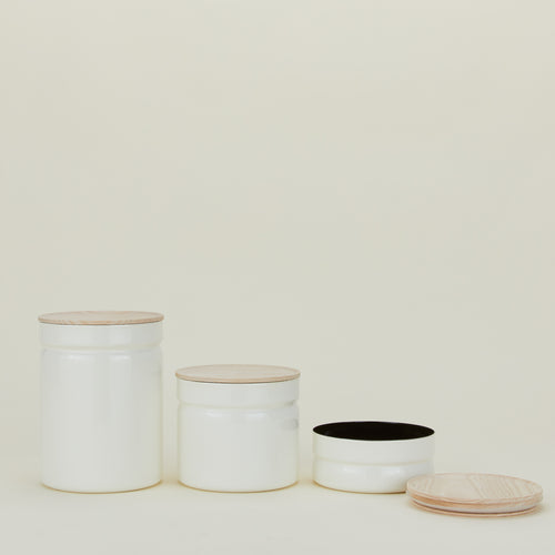 Hawkins New York Simple Wood Kitchen Accessories - Utility Canister