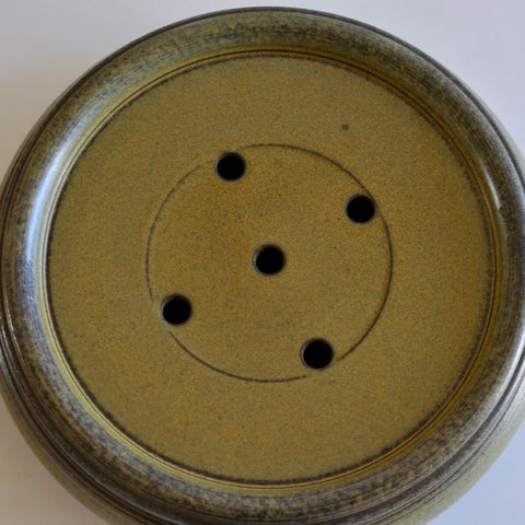 Tea Sink: Ceramic circular