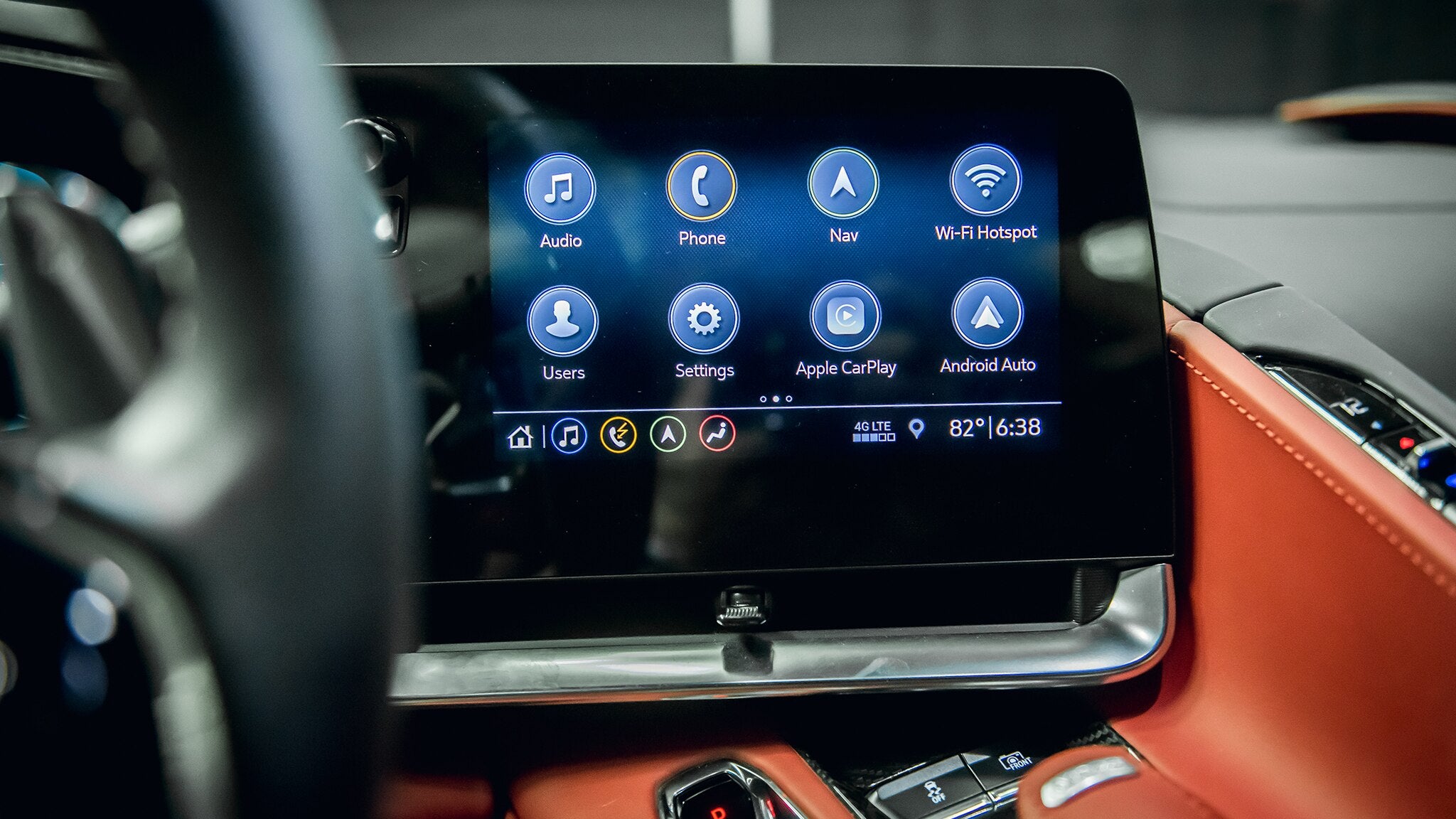 C8 Corvette infotainment system